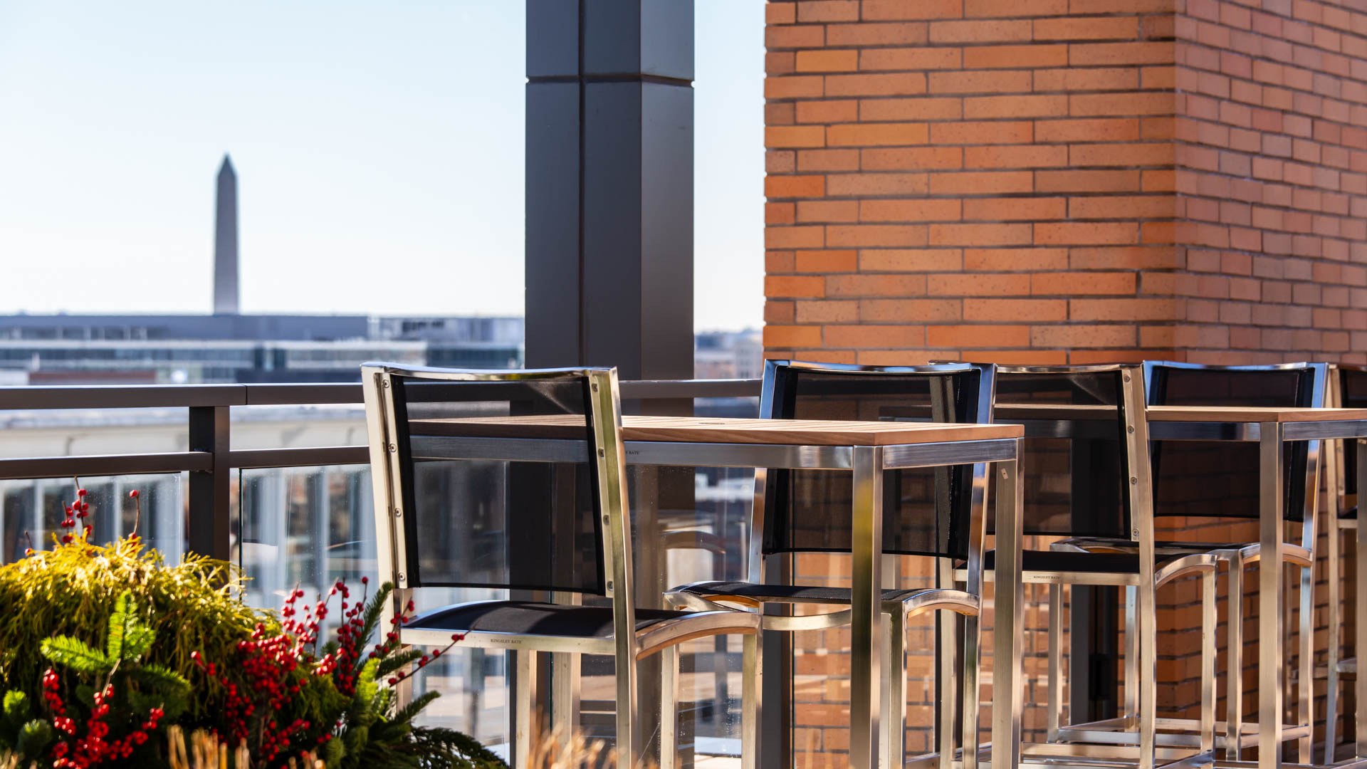 Roof deck at 100K Apartments (2 of 5)