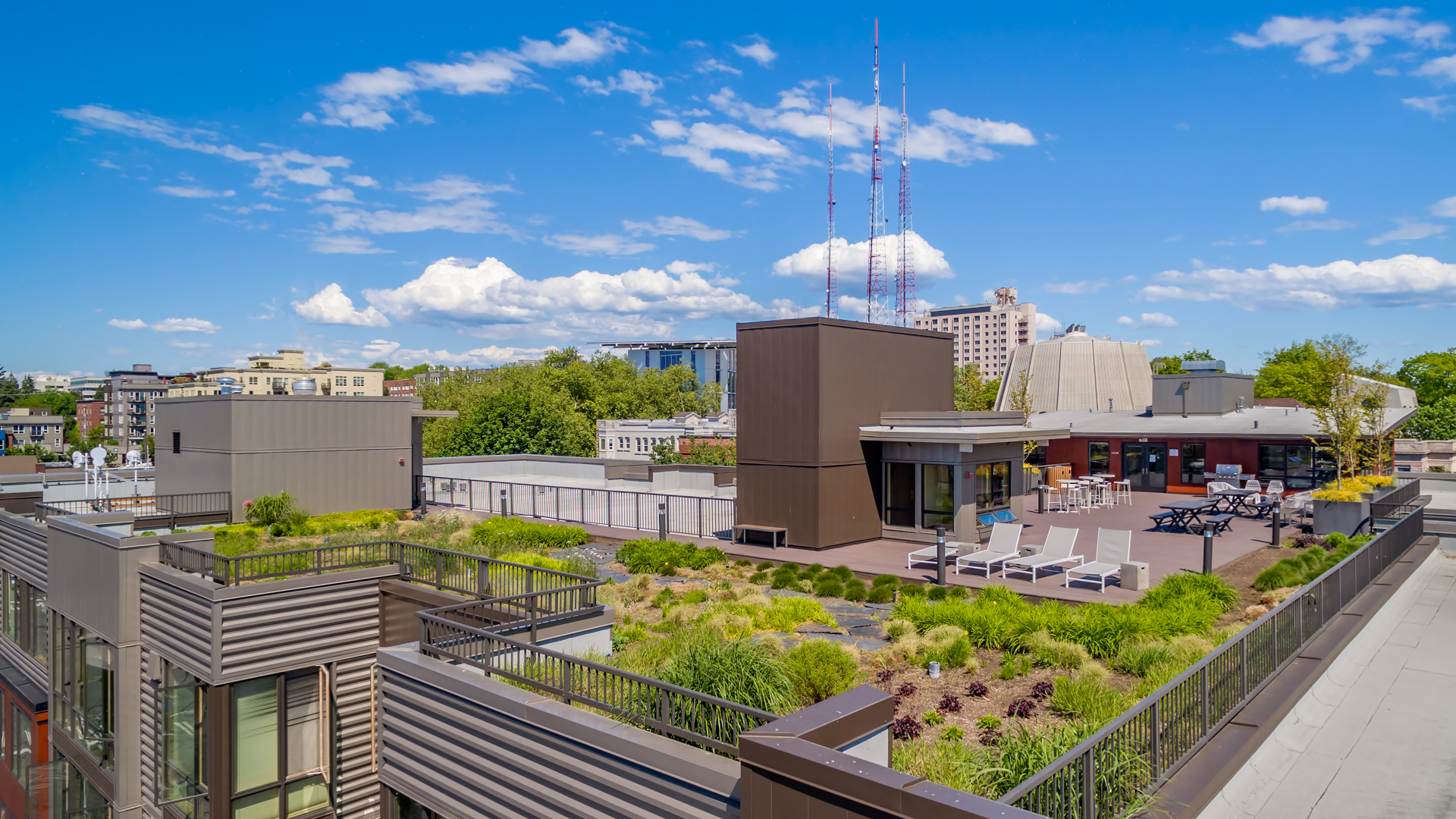 Roof deck at Chloe on Union Apartments (5 of 6)