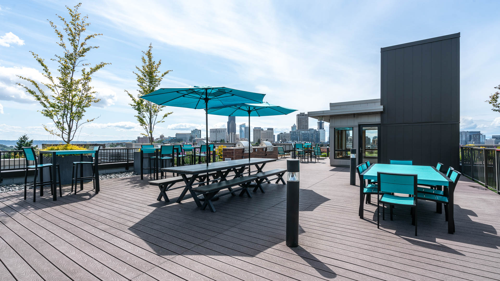 Roof deck at Chloe on Union Apartments (1 of 6)
