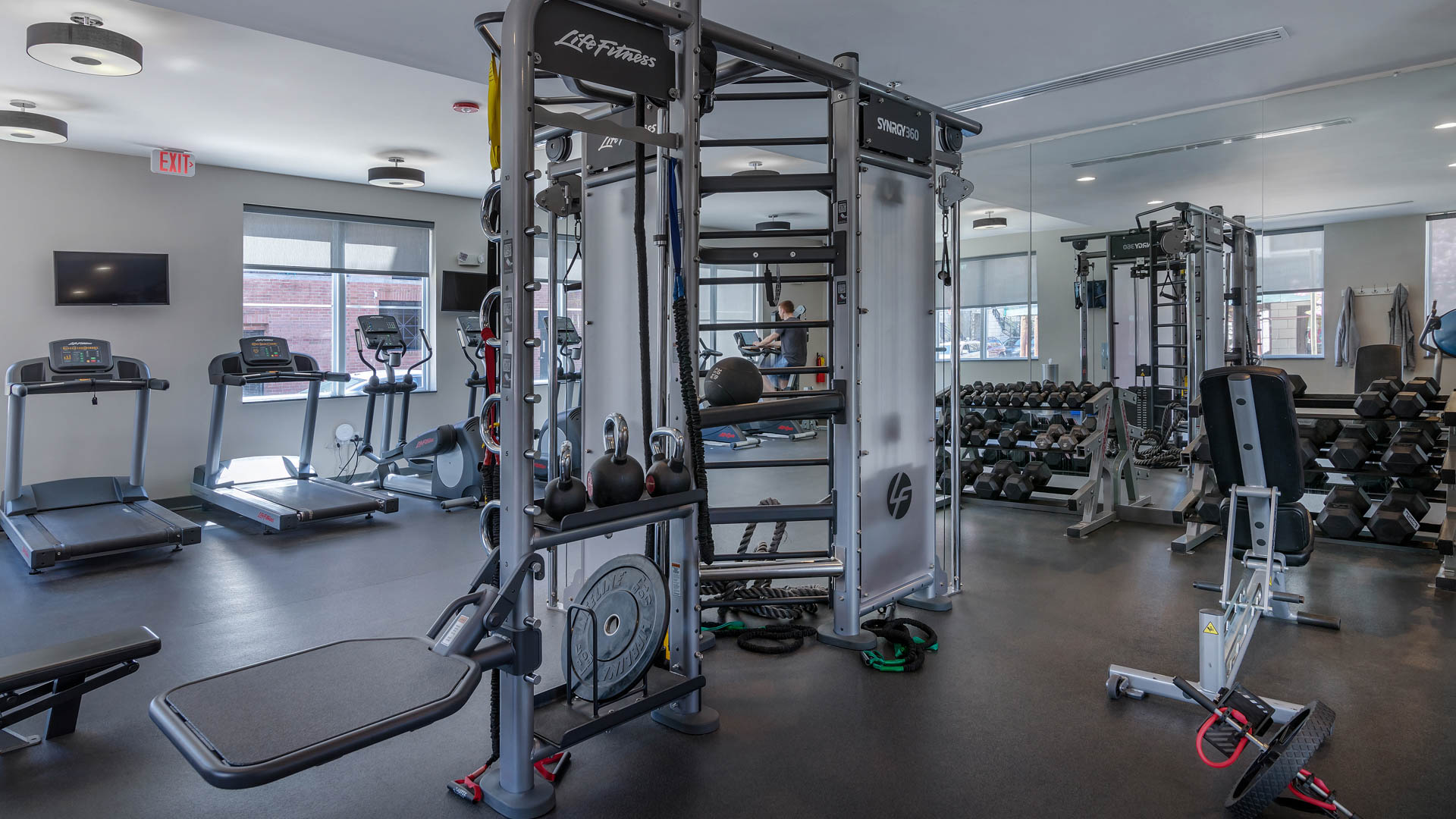 Gym at The Rivington Apartments (1 of 2)