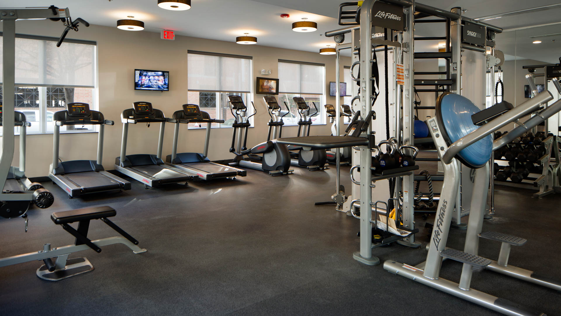Gym at The Rivington Apartments (2 of 2)