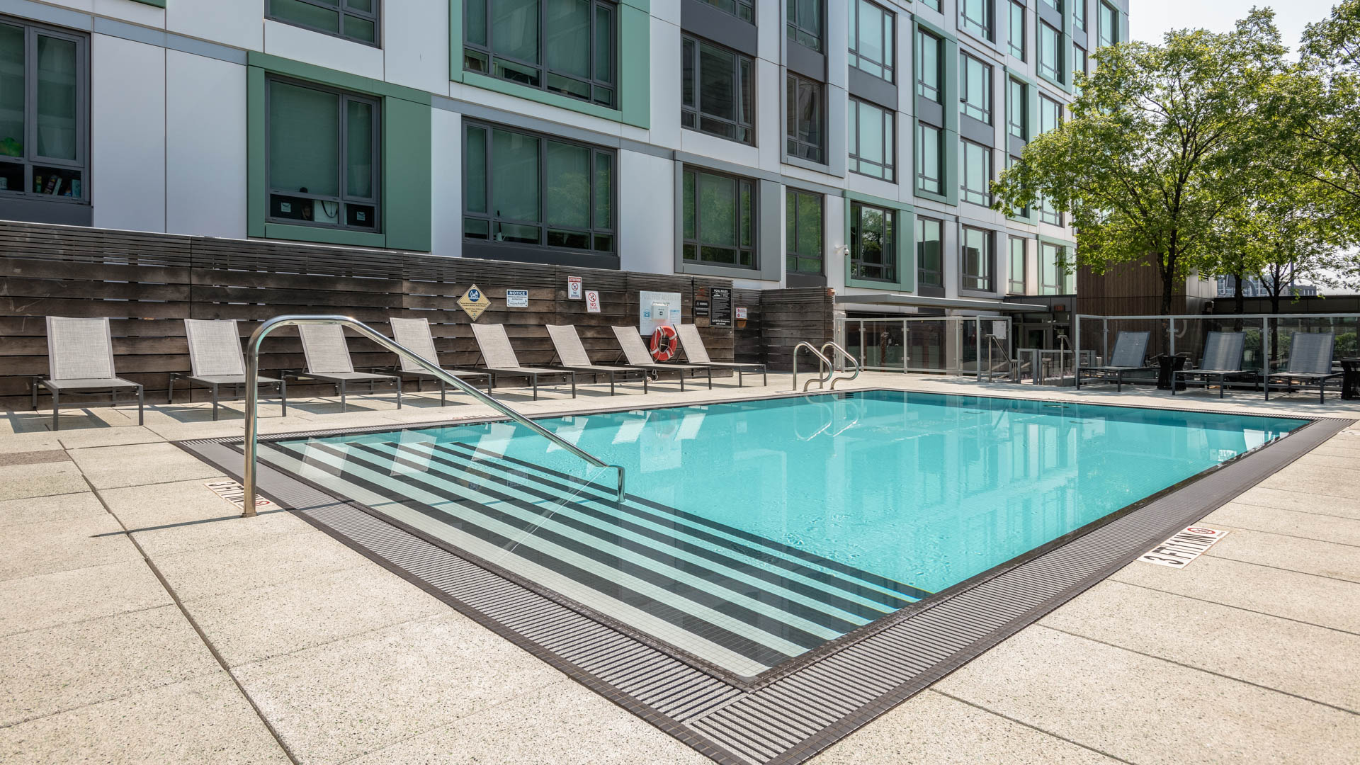 Pool at Troy Boston Apartments (1 of 2)