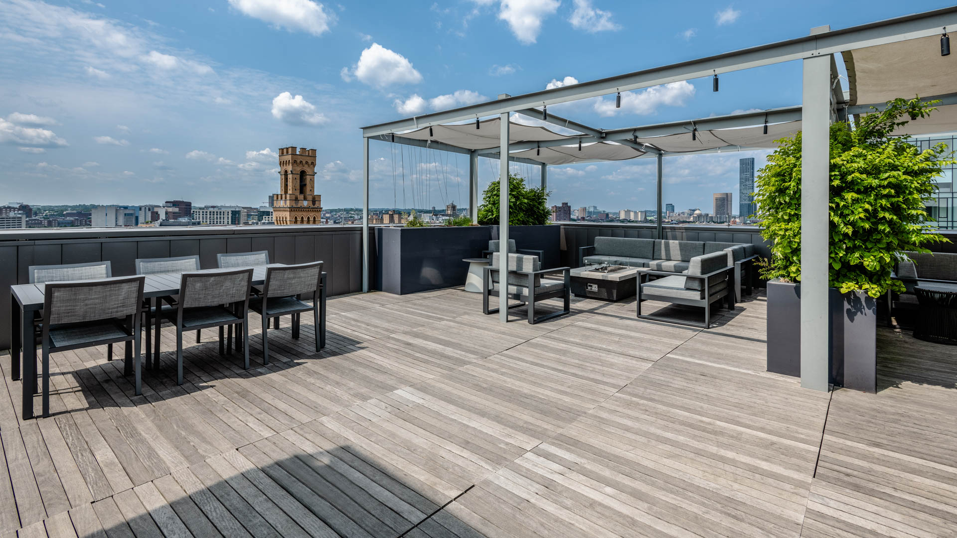 Roof deck at Troy Boston Apartments (3 of 3)