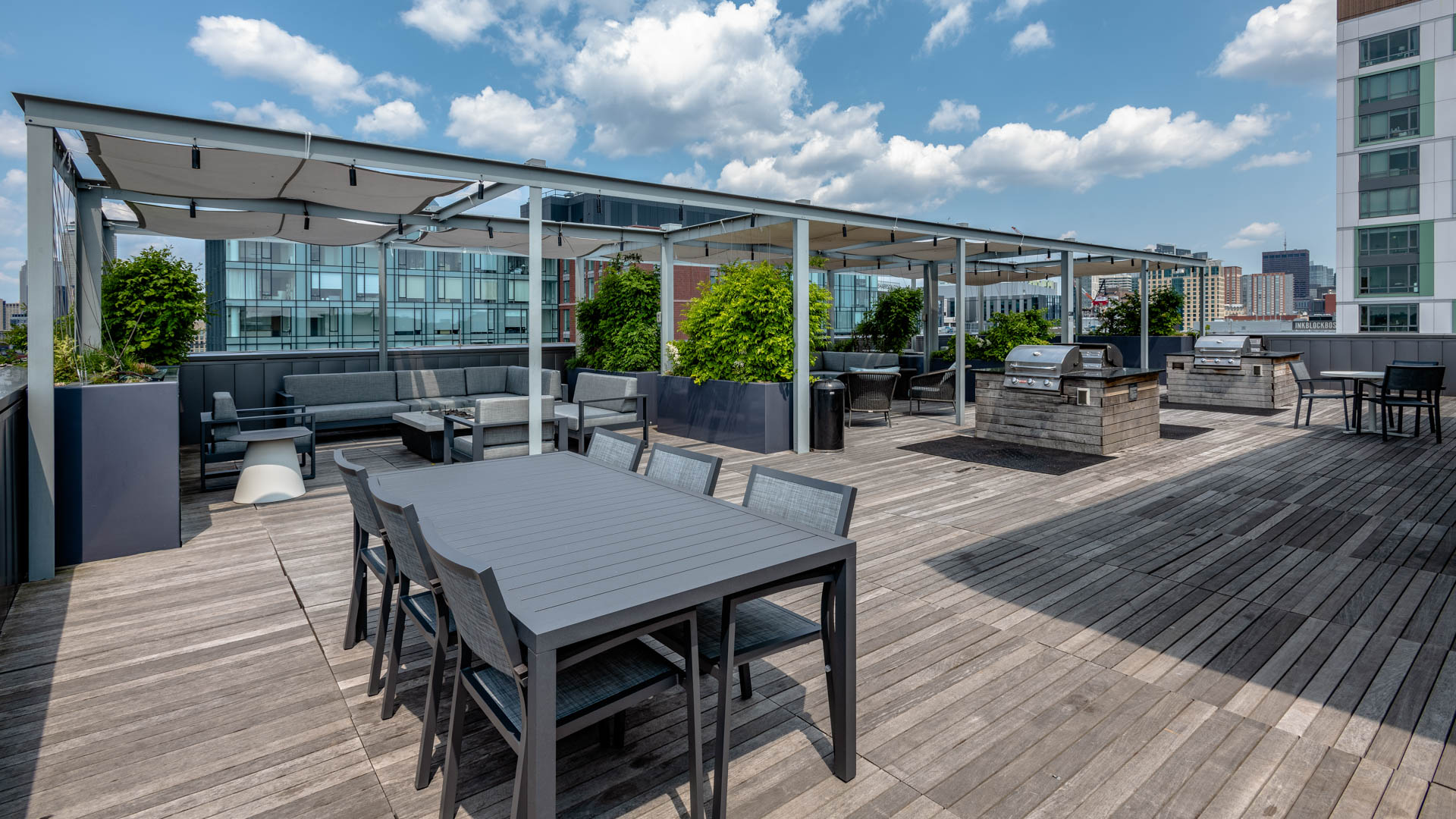 Roof deck at Troy Boston Apartments (1 of 3)