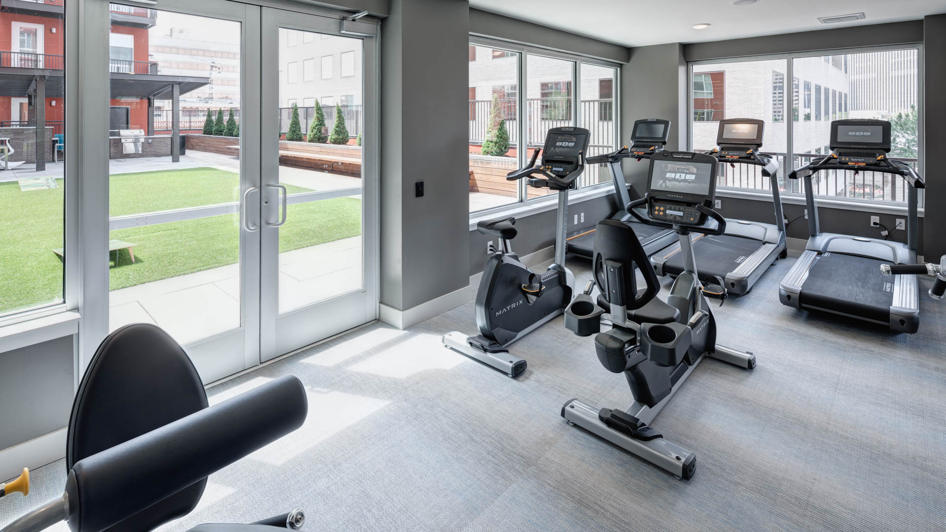 Gym at Radius Uptown Apartments (2 of 5)