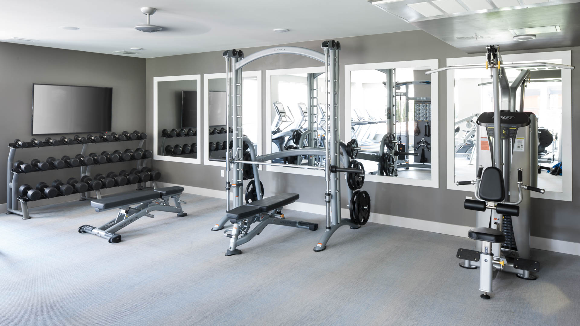 Gym at Radius Uptown Apartments (1 of 5)
