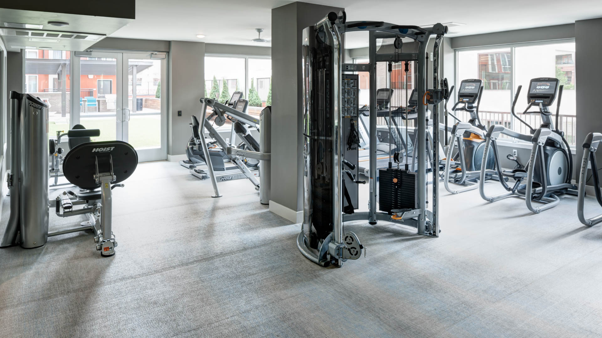 Gym at Radius Uptown Apartments (3 of 5)