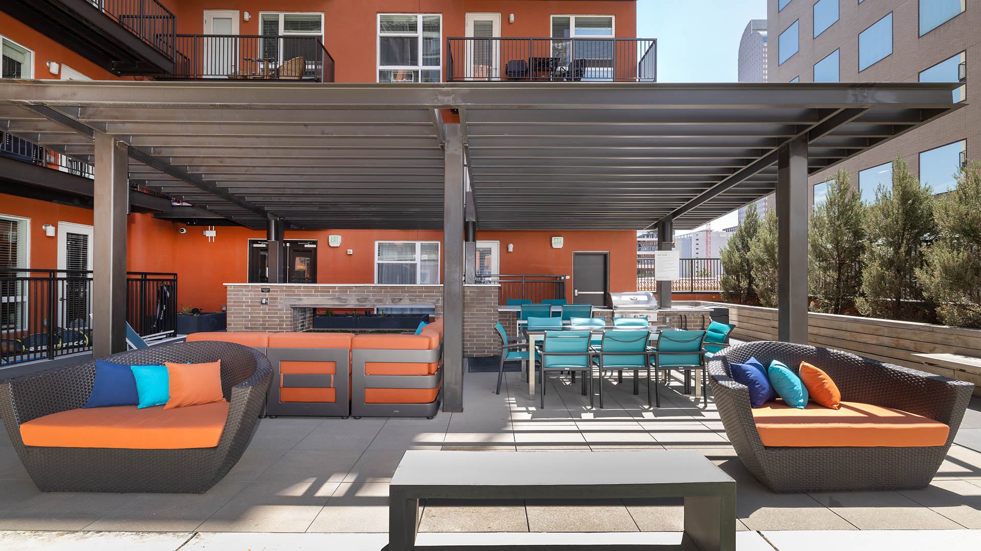 Courtyard at Radius Uptown Apartments (1 of 3)