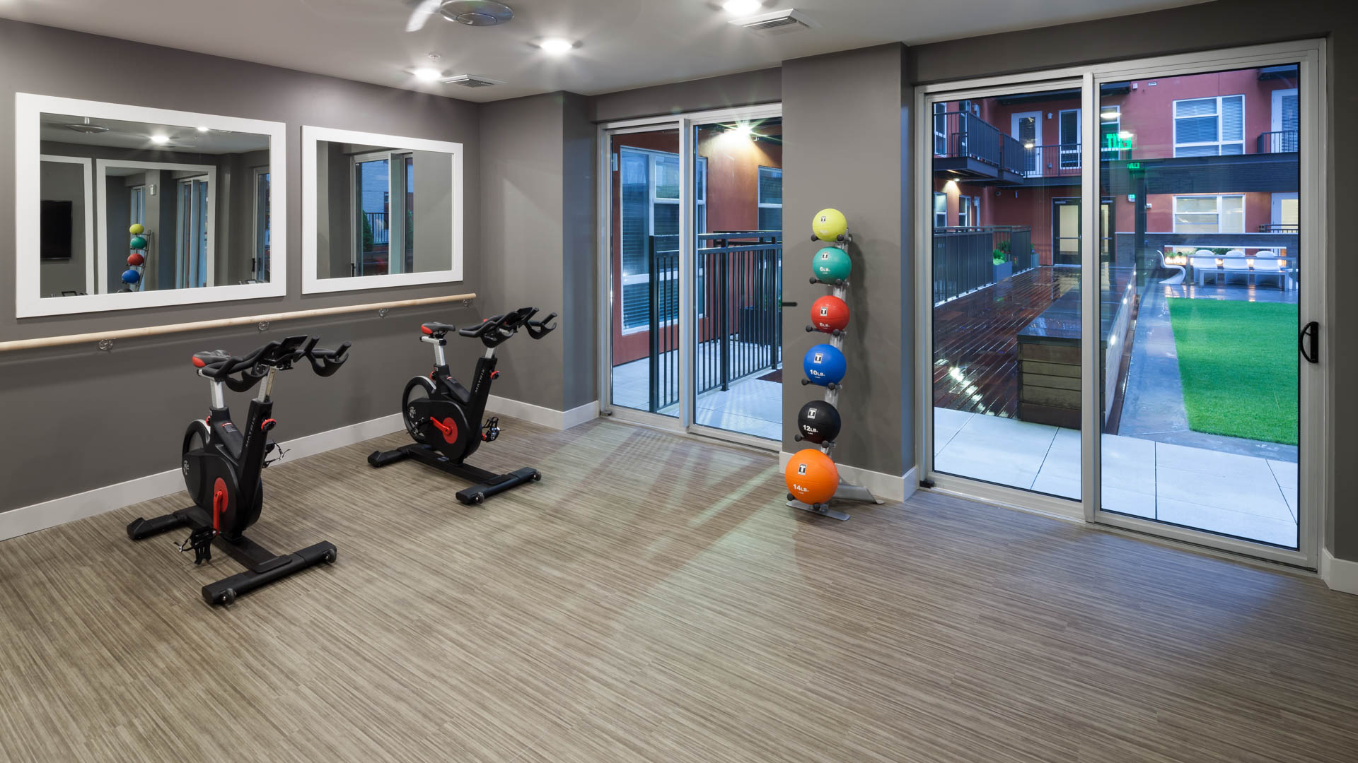 Gym at Radius Uptown Apartments (4 of 5)