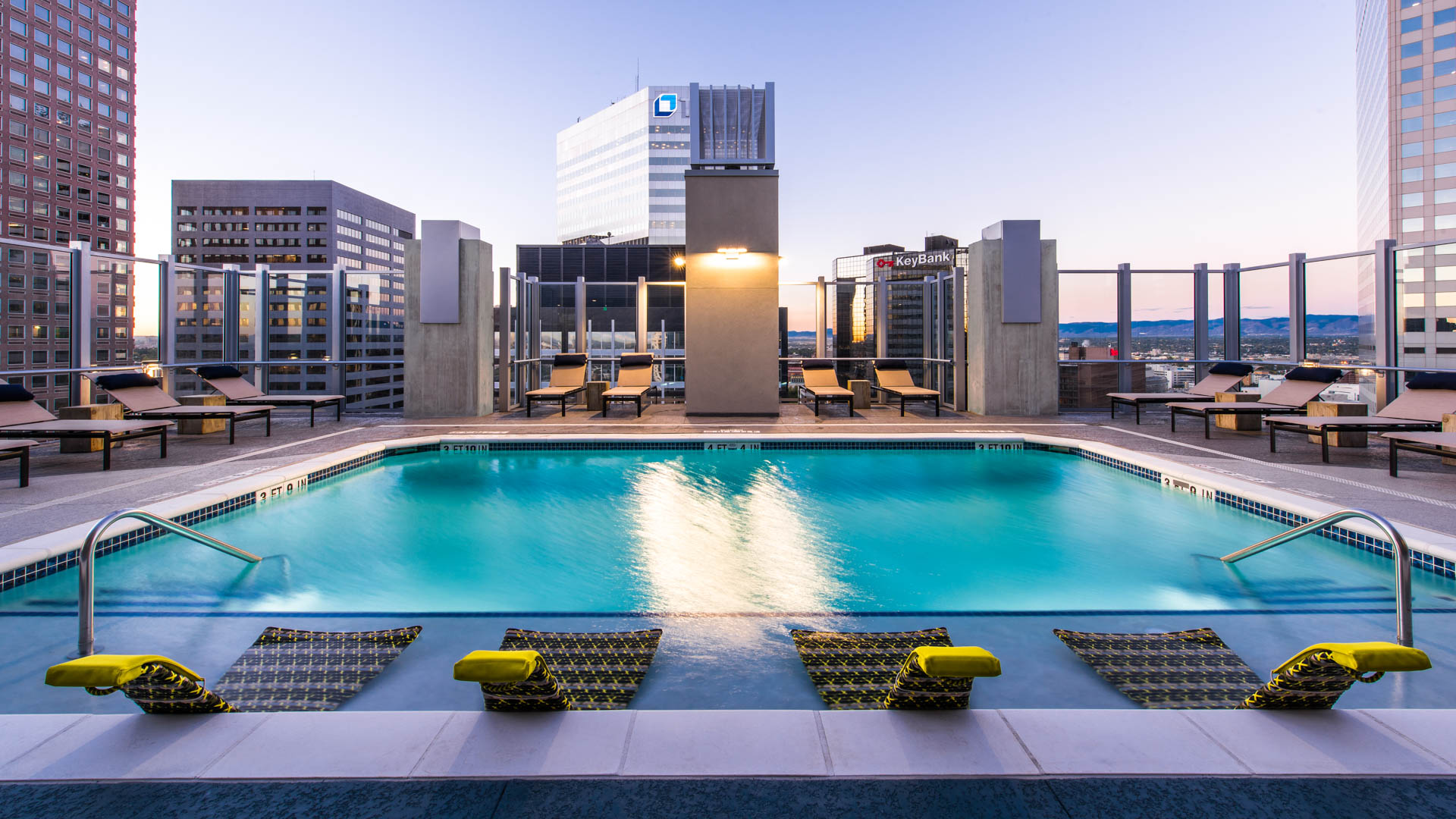 Pool at Skyhouse Denver Apartments (2 of 2)
