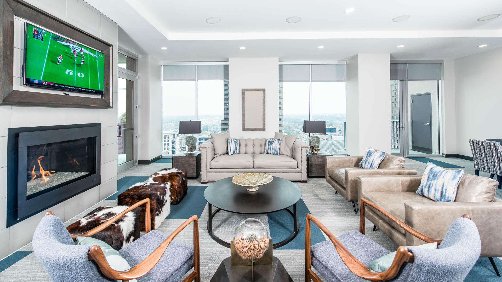 Lounge at Skyhouse Denver Apartments (1 of 3)