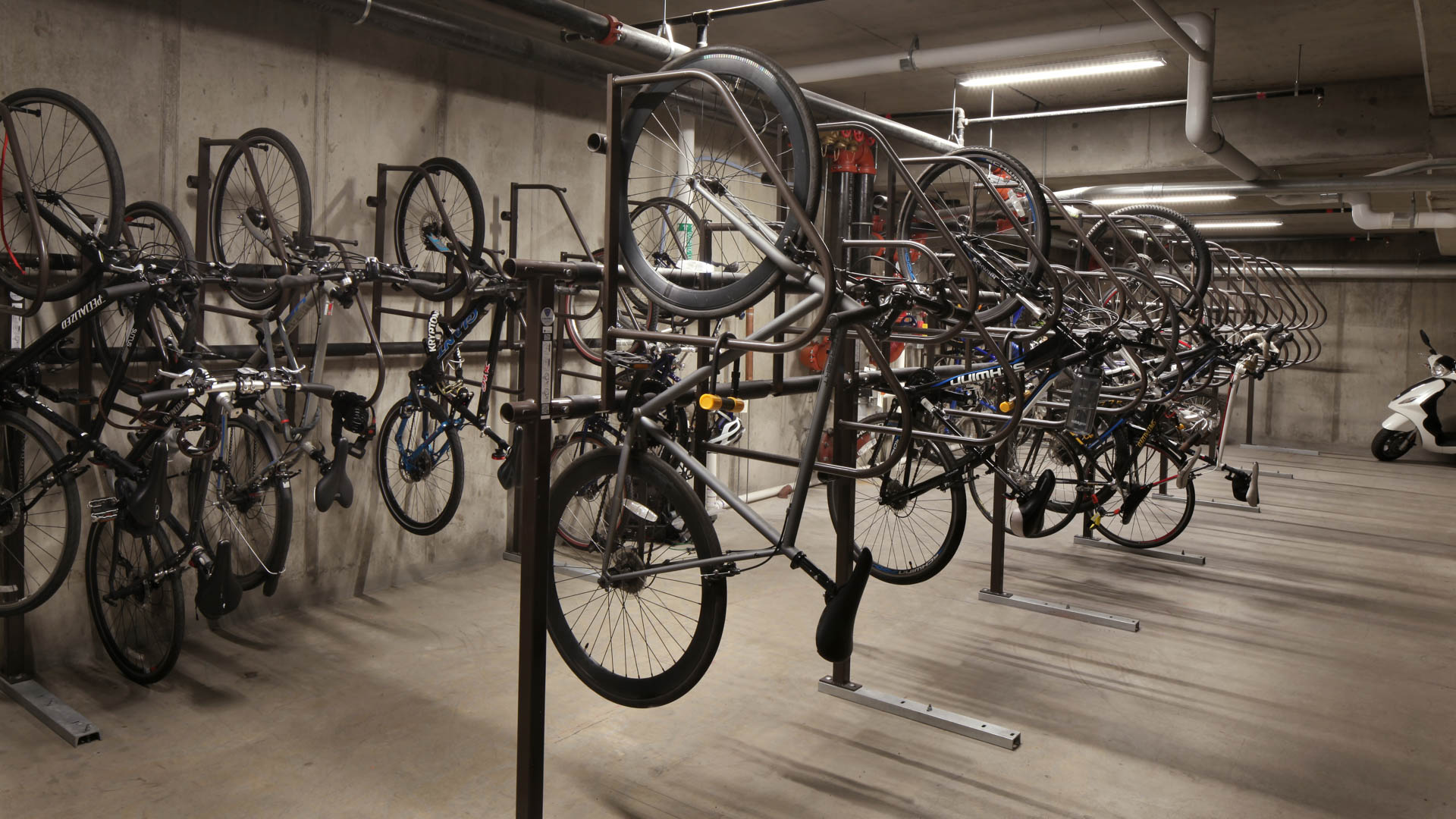 Bike room at Skyhouse Denver Apartments (2 of 3)