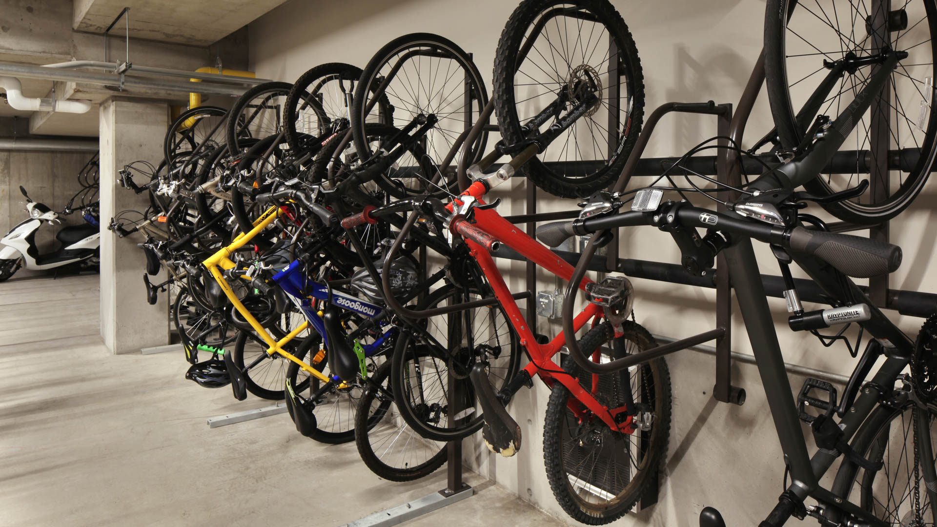 Bike room at Skyhouse Denver Apartments (1 of 3)