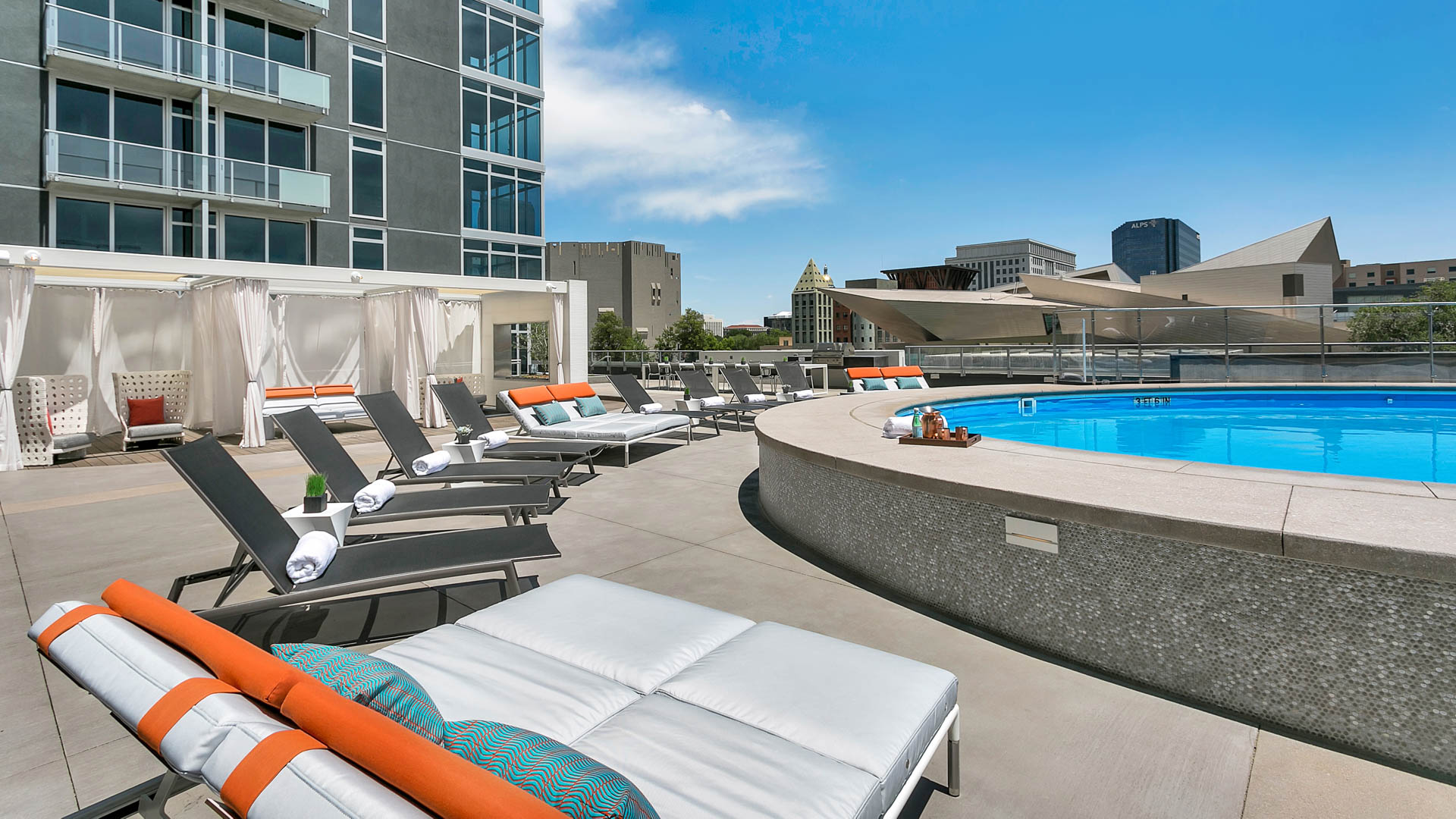 Pool at Eviva on Cherokee Apartments (1 of 7)