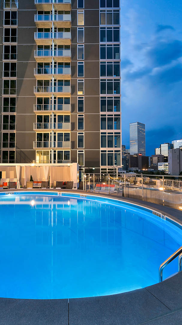 Pool at Eviva on Cherokee Apartments (4 of 7)