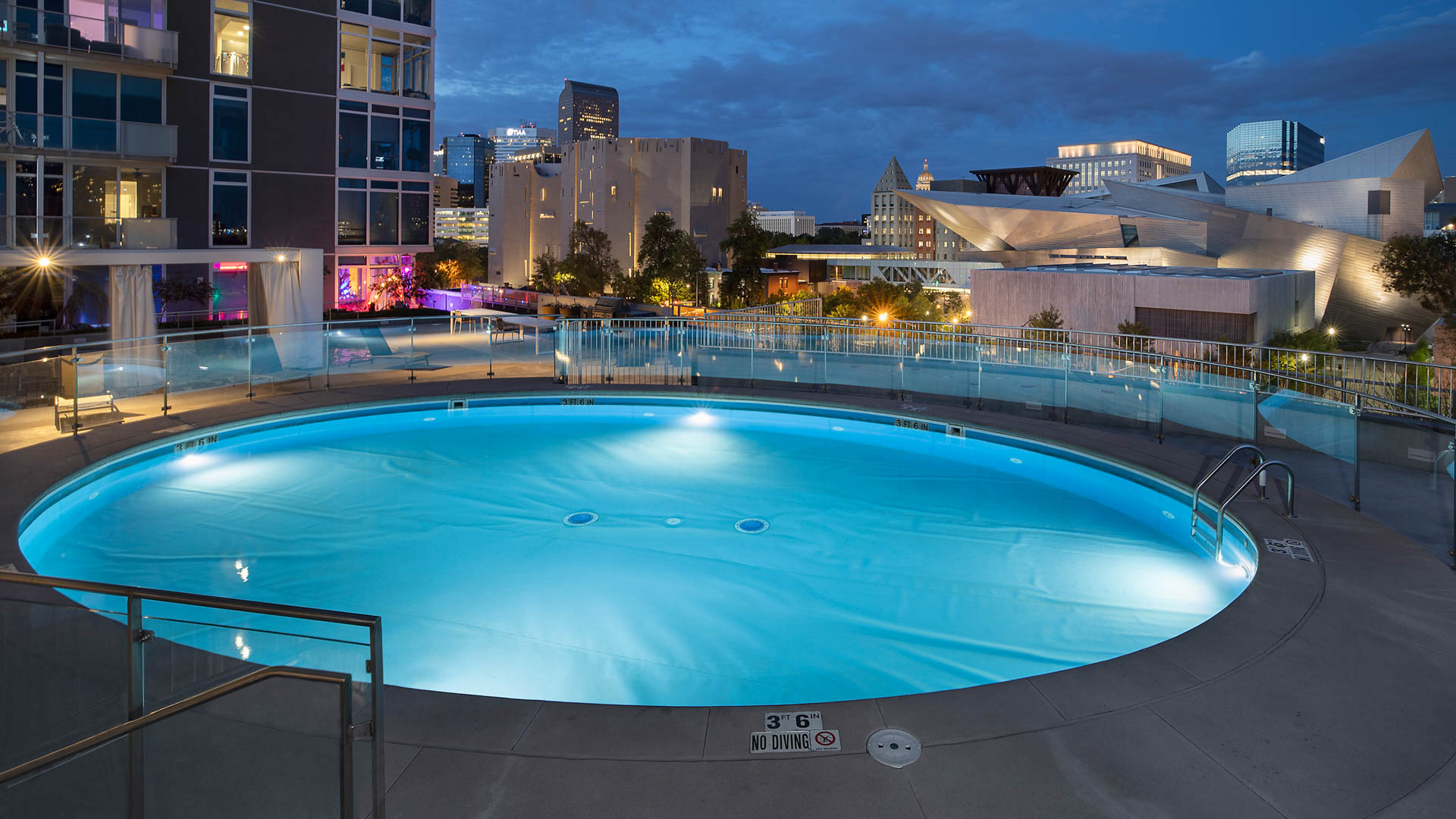 Pool at Eviva on Cherokee Apartments (7 of 7)