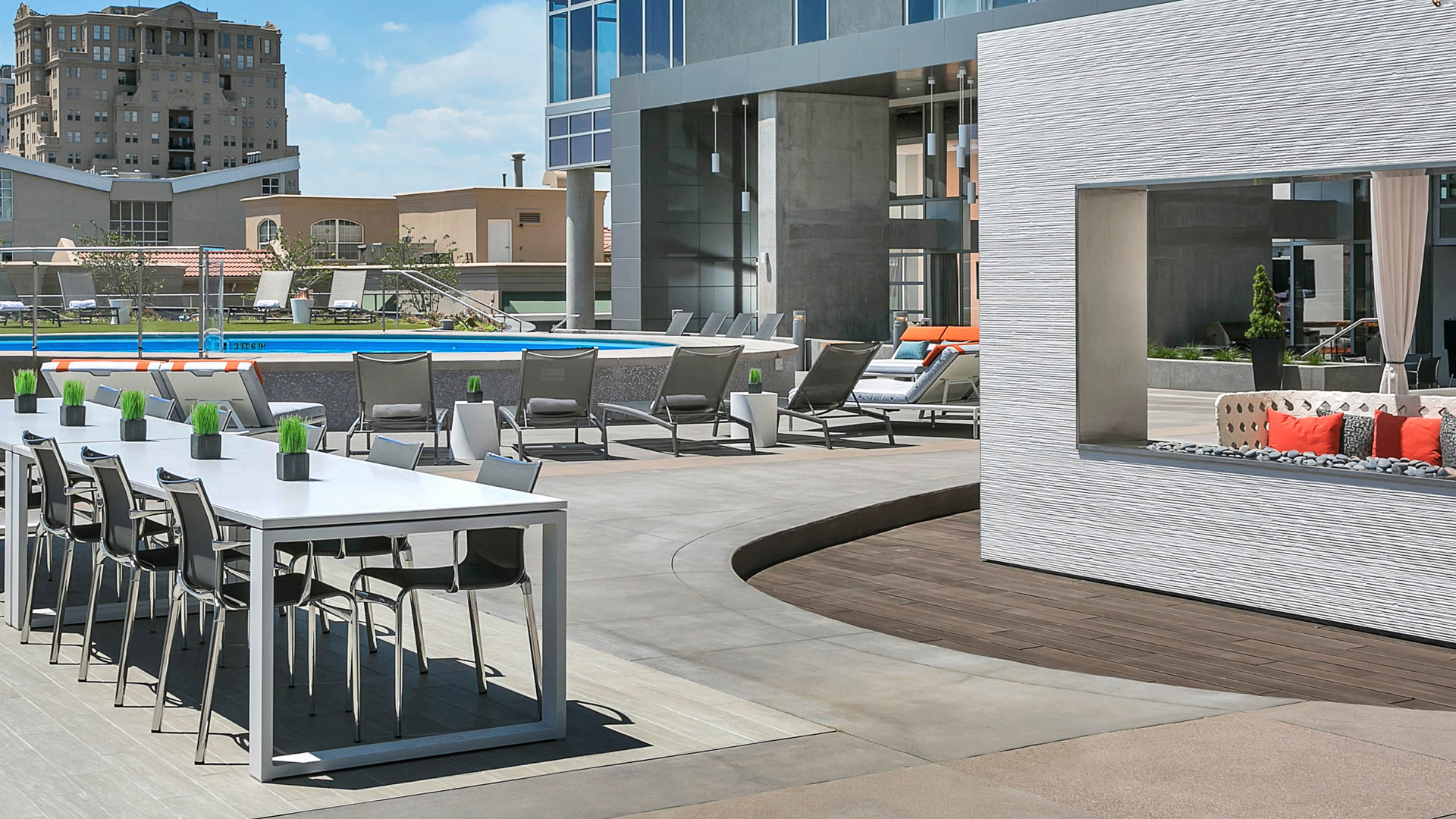 Roof deck at Eviva on Cherokee Apartments (2 of 4)