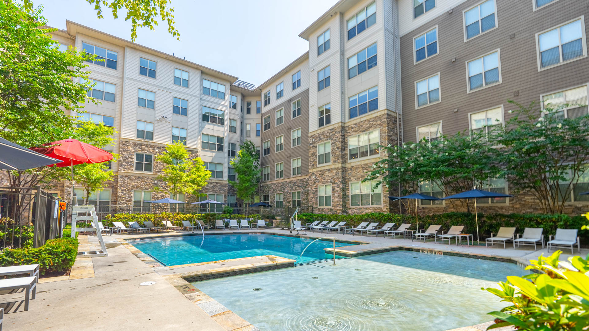 Pool at Axis at Shady Grove Apartments (3 of 4)