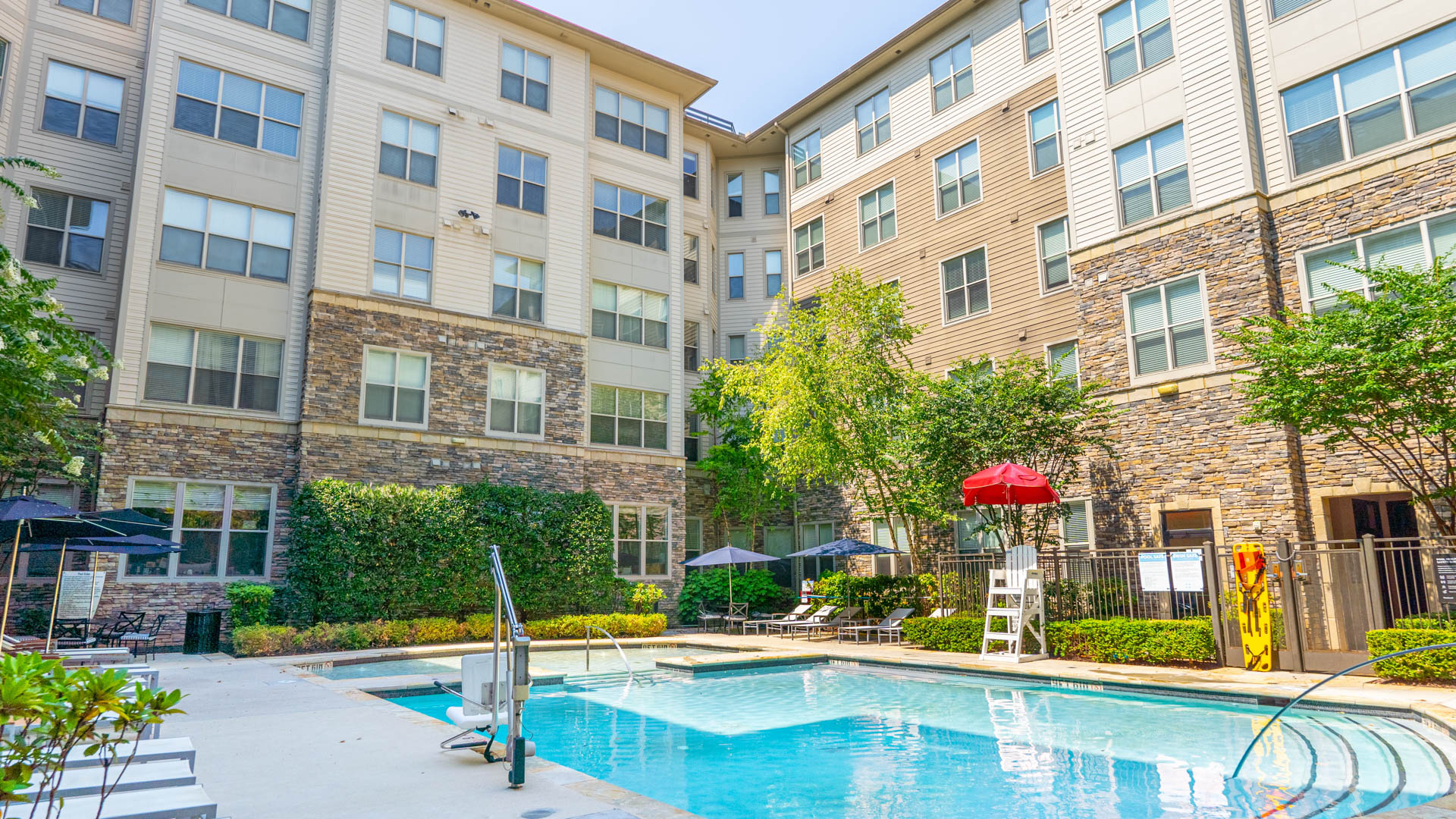 Pool at Axis at Shady Grove Apartments (2 of 4)