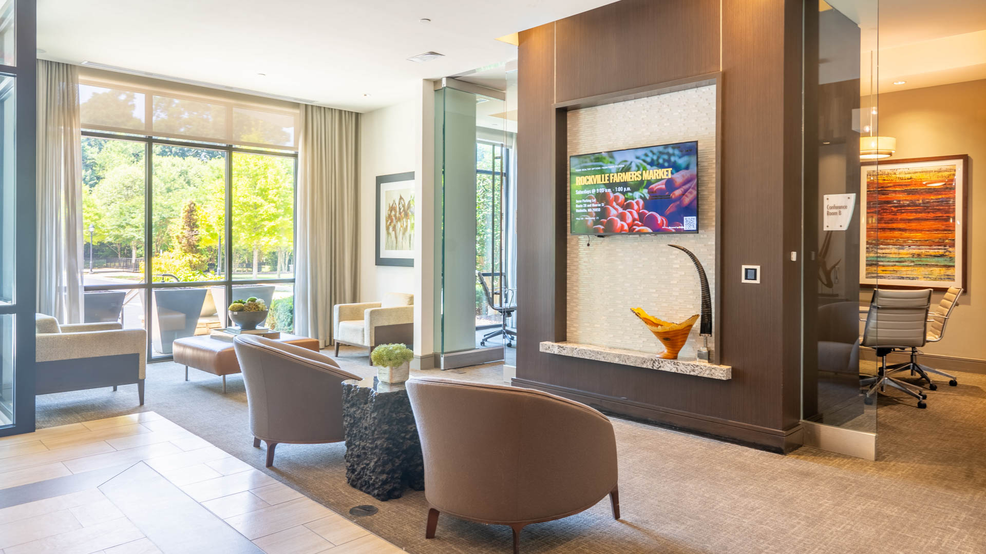 Lounge at Axis at Shady Grove Apartments (2 of 5)