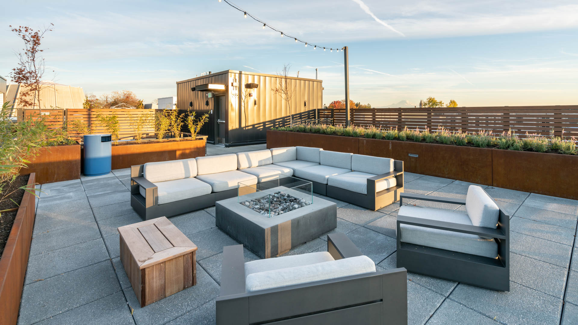 Roof deck at Chloe on Madison Apartments (1 of 4)