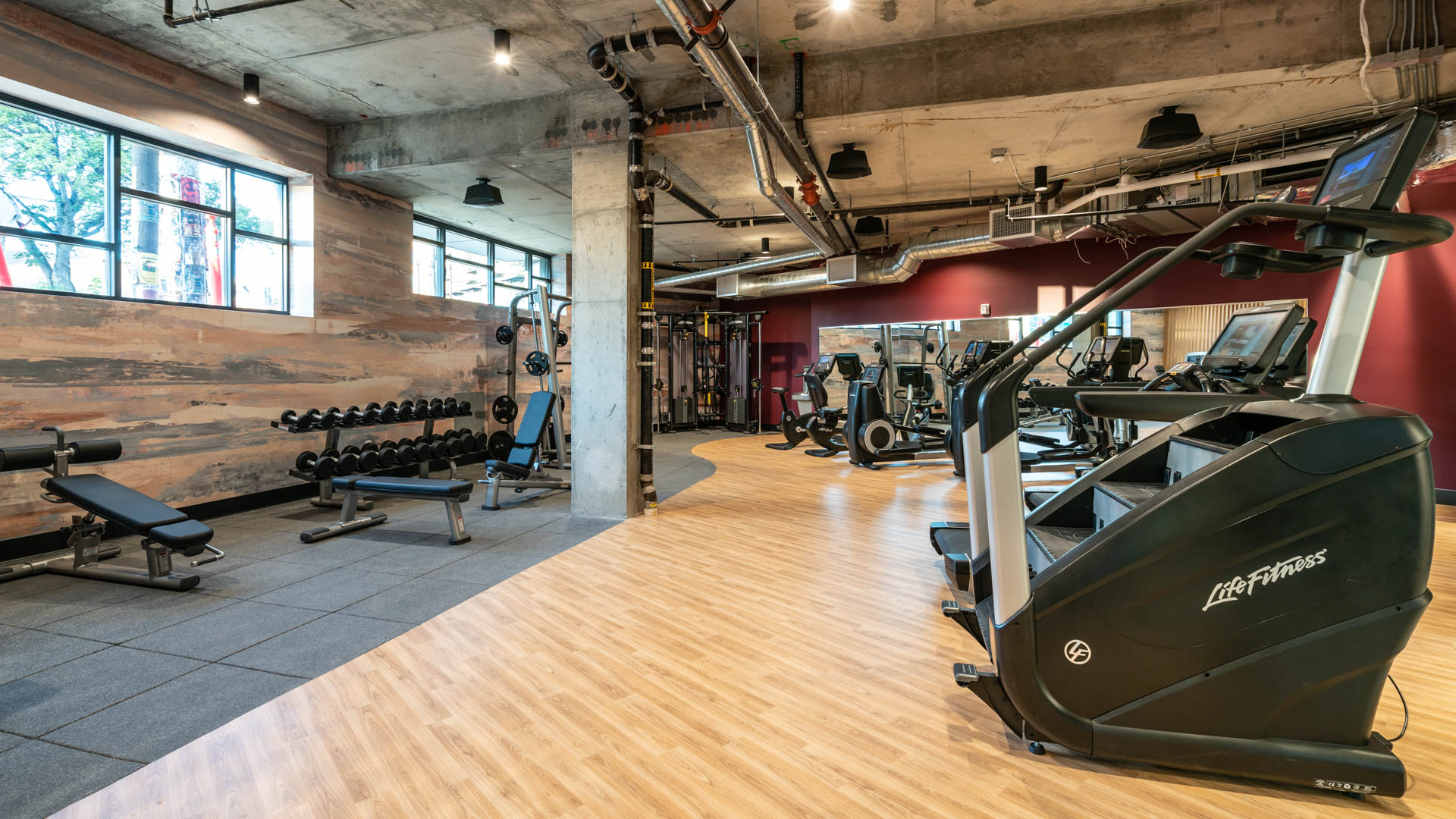 Gym at Chloe on Madison Apartments (2 of 4)
