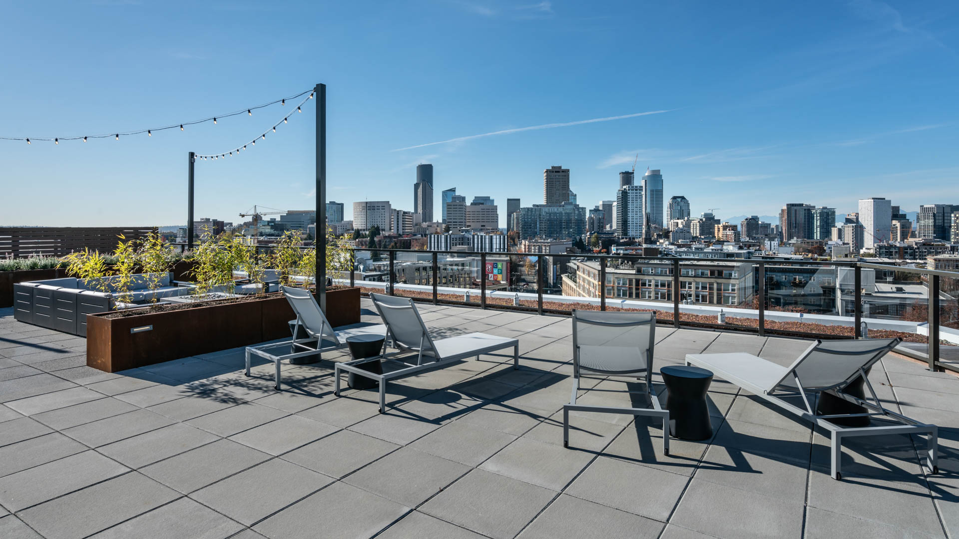 Roof deck at Chloe on Madison Apartments (4 of 4)