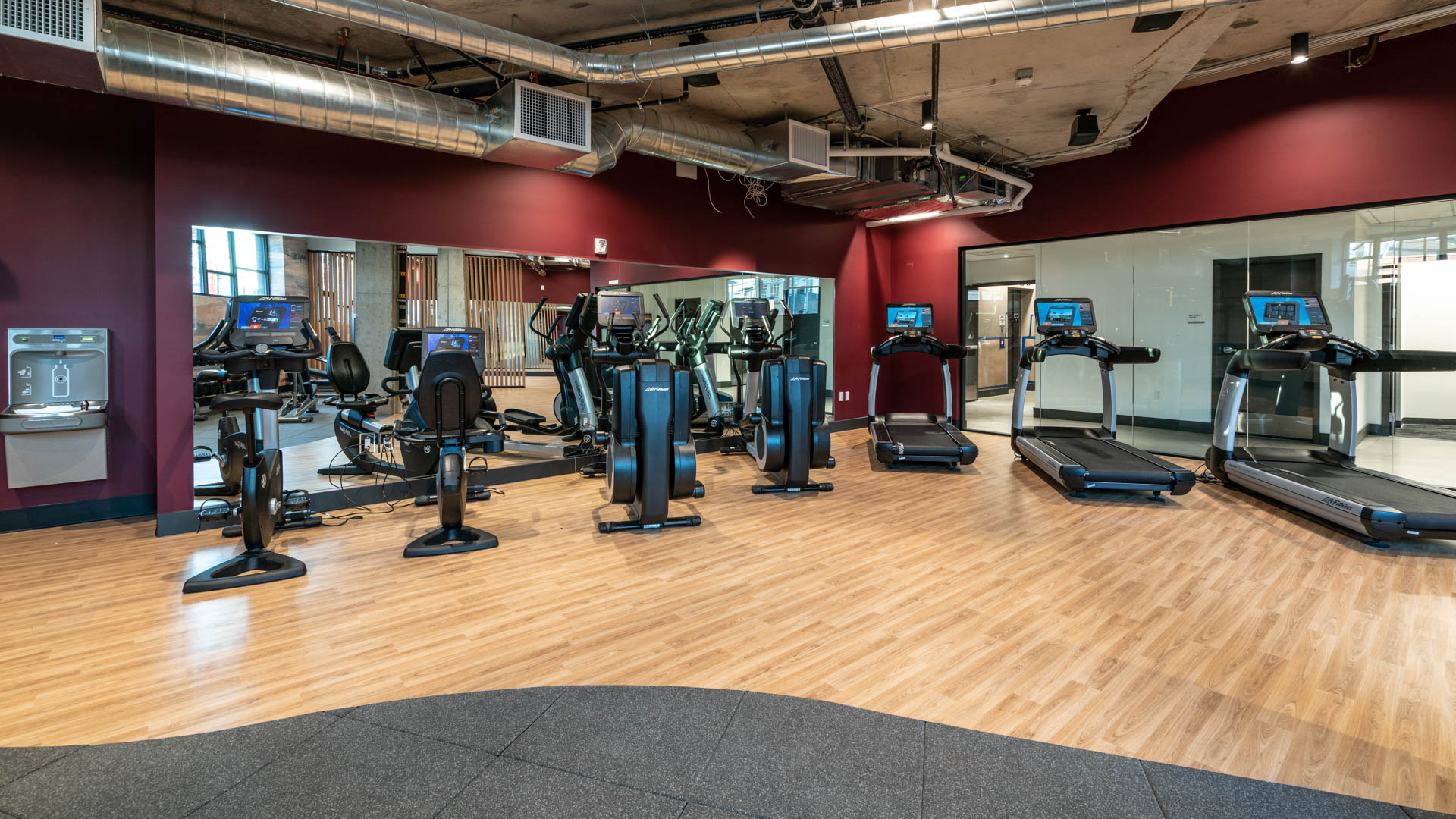 Gym at Chloe on Madison Apartments (1 of 4)