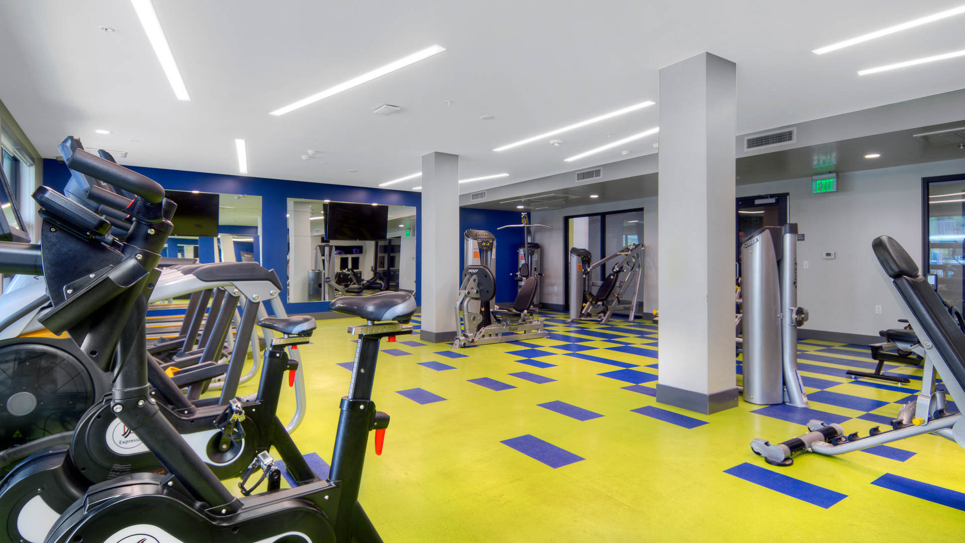 Gym at The Lex Apartments (1 of 2)