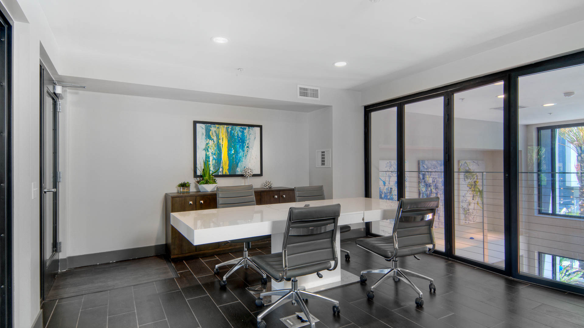 Work space at The Lex Apartments (2 of 2)