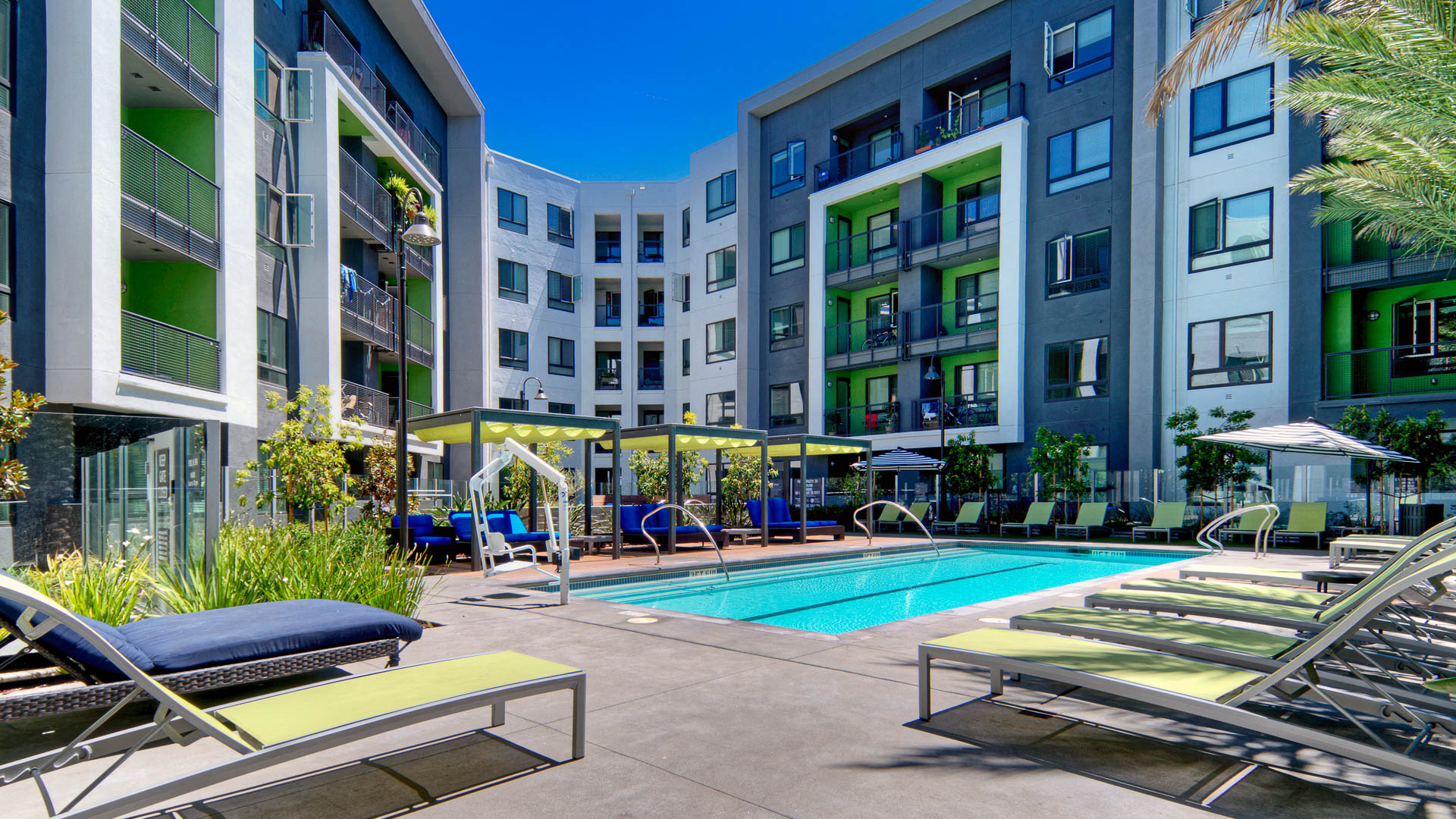 Pool at The Lex Apartments (2 of 2)