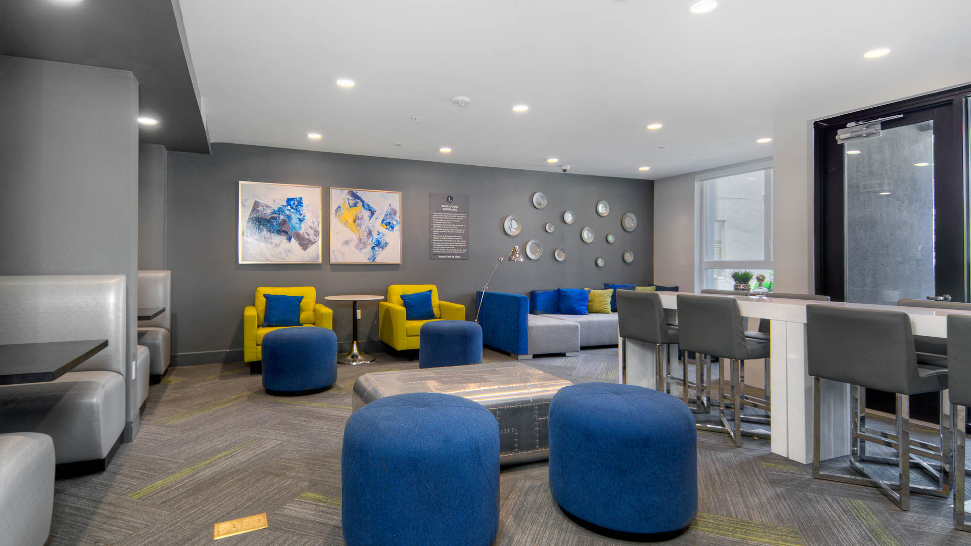 Lounge at The Lex Apartments (1 of 6)