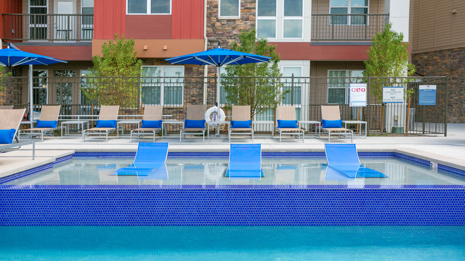 Pool at The Brodie Apartments (2 of 3)