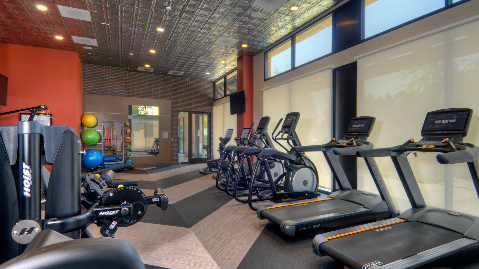 Gym at Huxley Apartments (2 of 2)