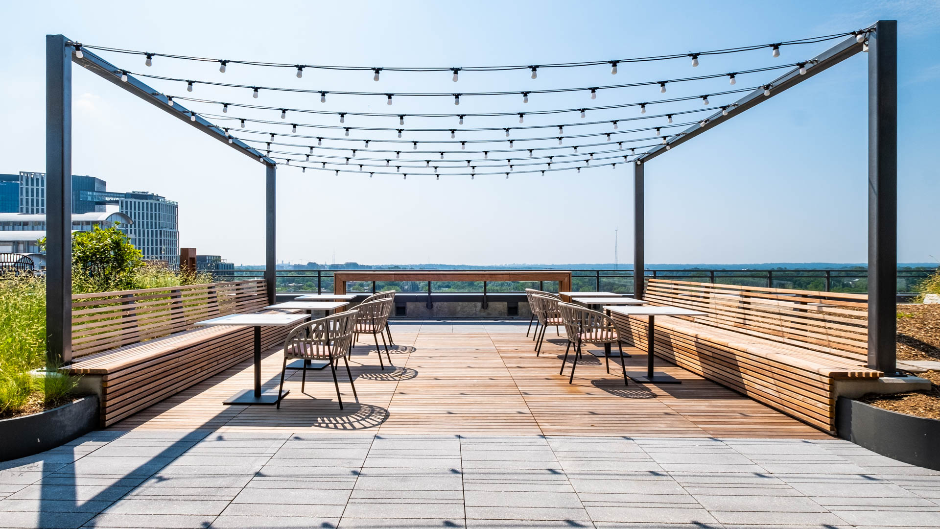Roof deck at The Edge Apartments (3 of 8)