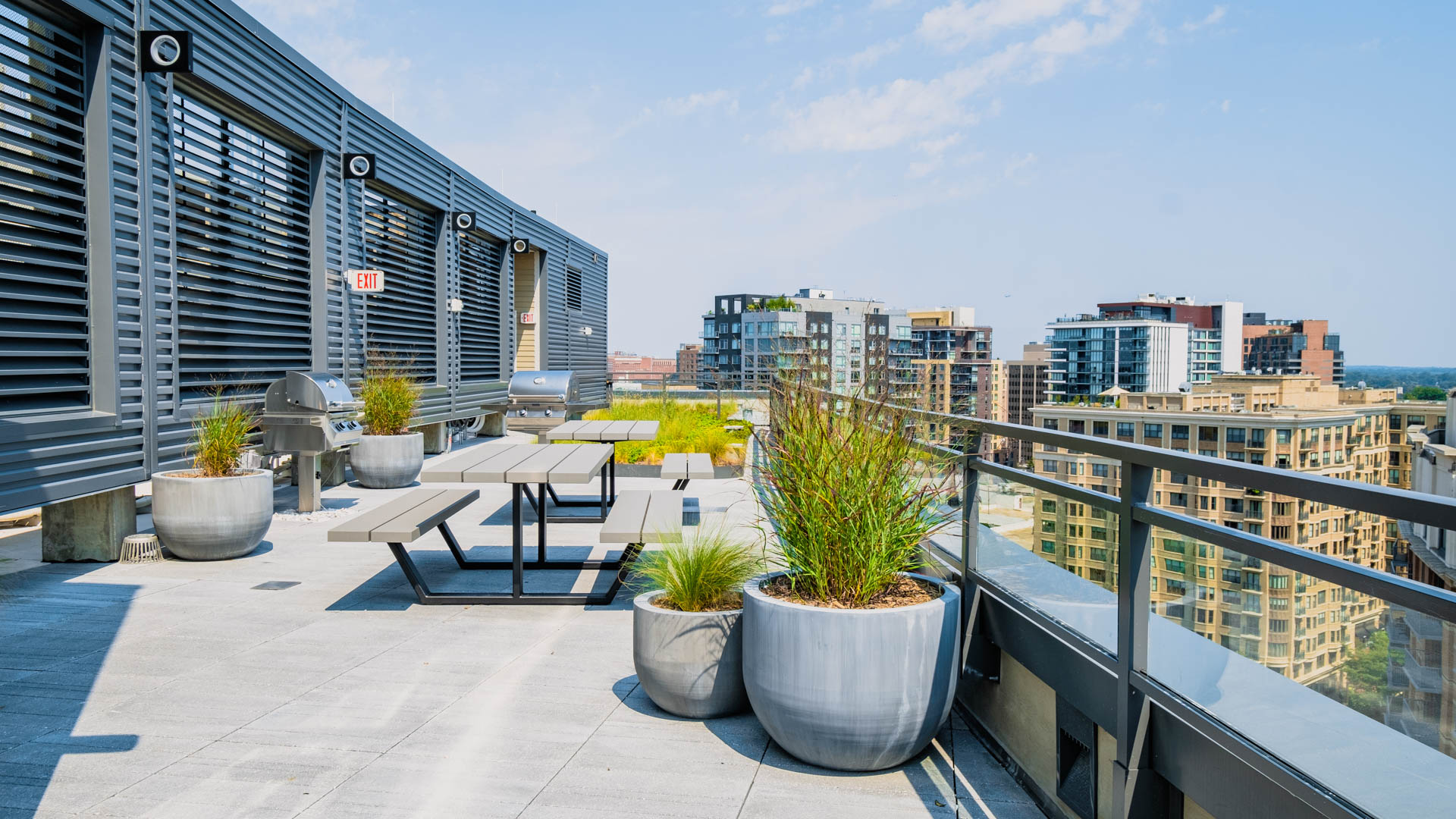 Grill area at The Edge Apartments (2 of 2)
