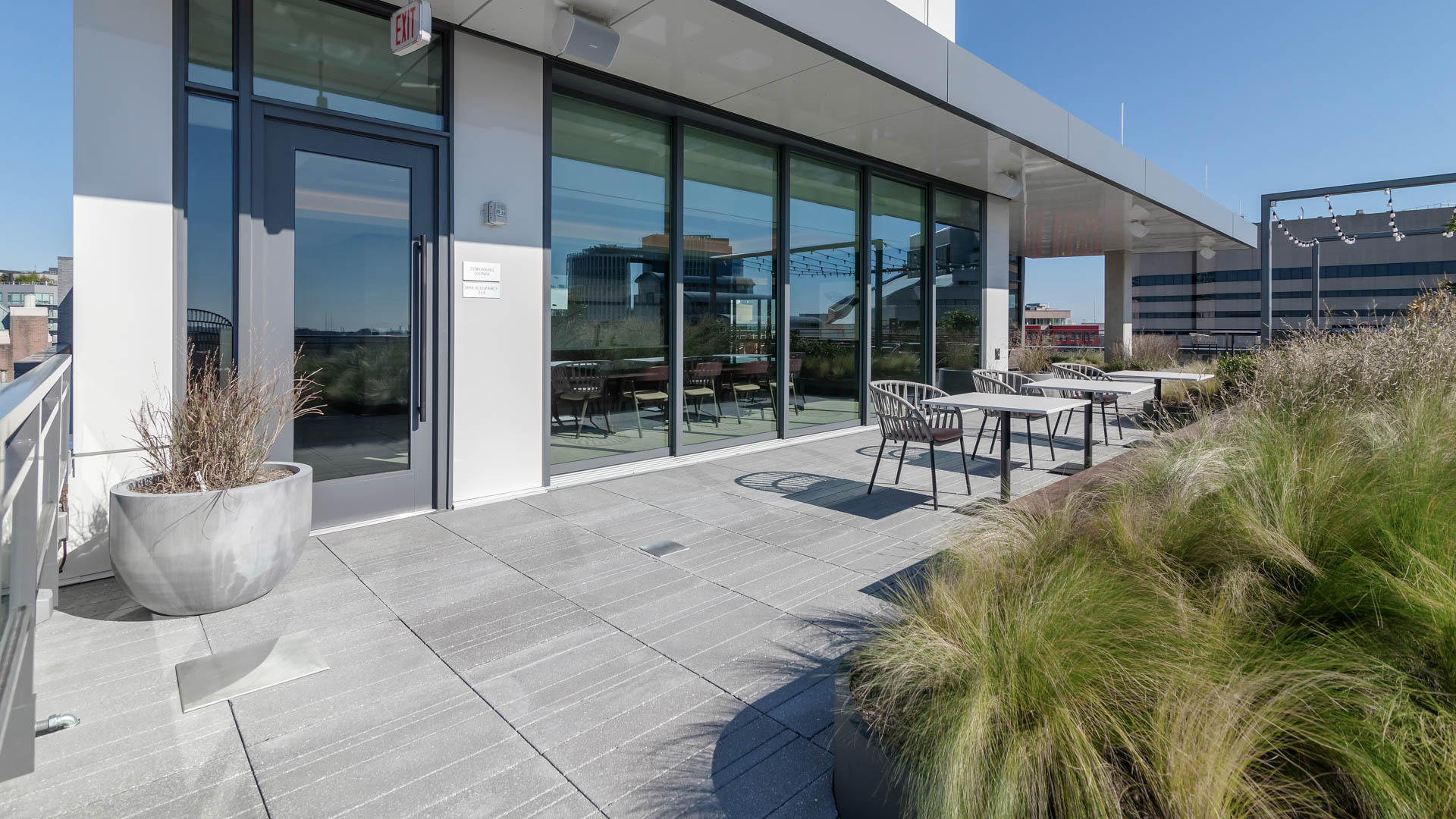 Roof deck at The Edge Apartments (1 of 8)