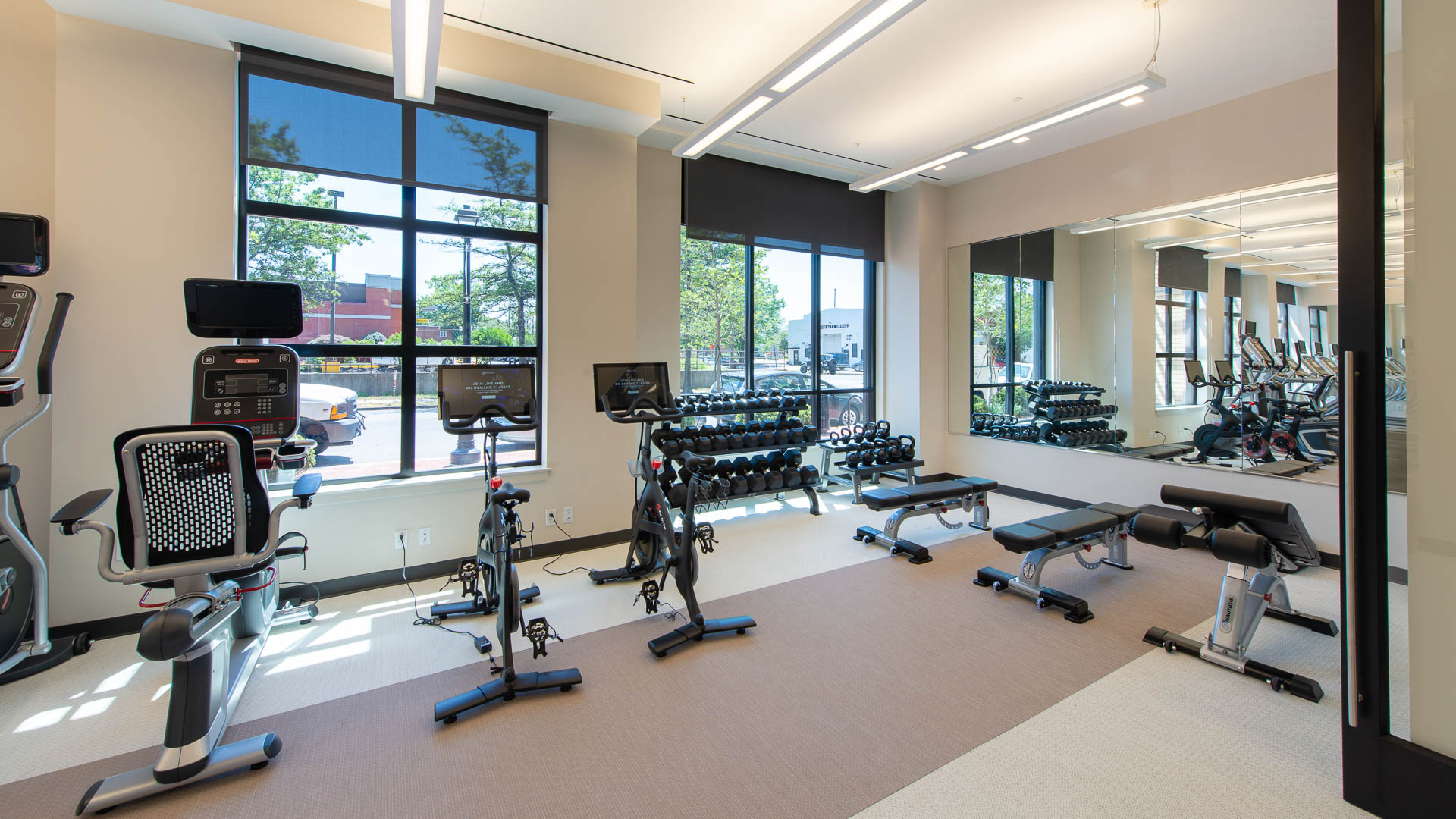 Gym at The Dalton Apartments (1 of 3)