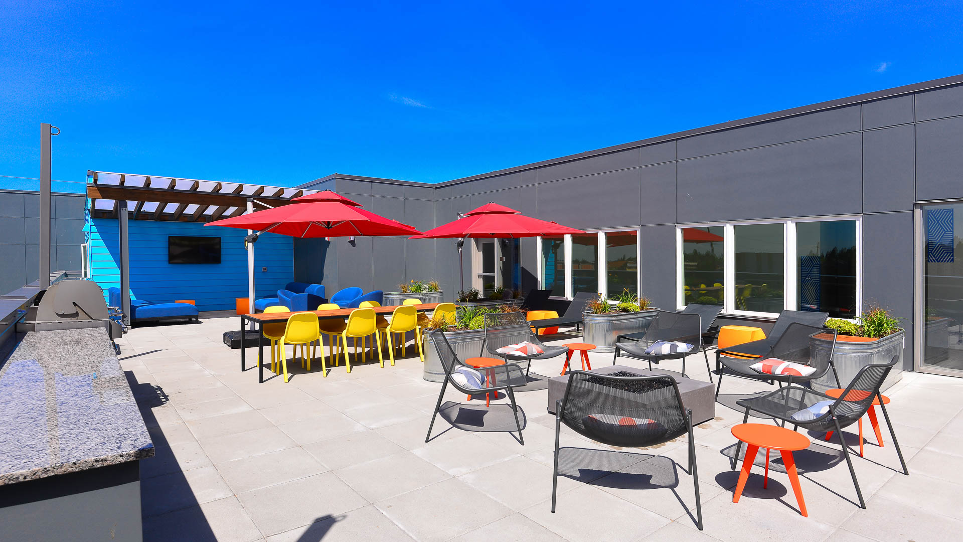 Roof deck at Lane Apartments (1 of 4)