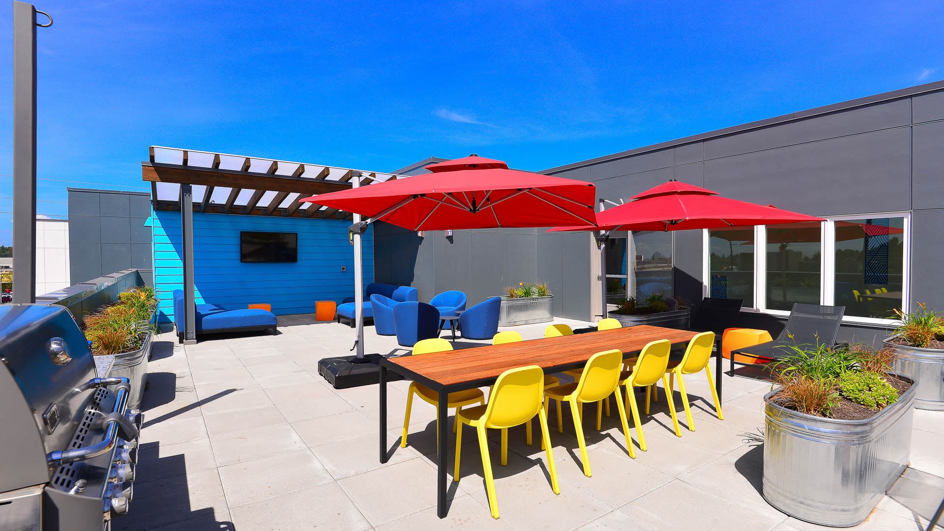 Roof deck at Lane Apartments (2 of 4)