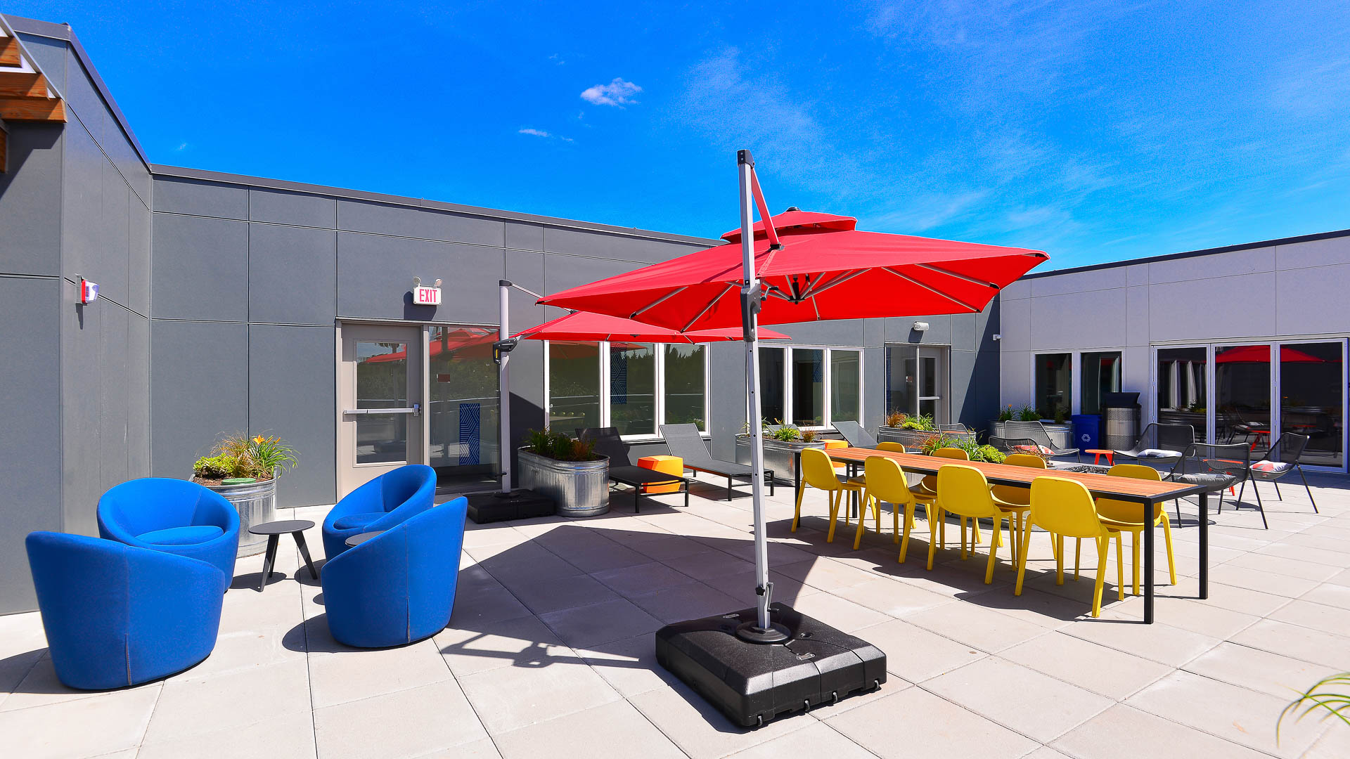 Roof deck at Lane Apartments (3 of 4)