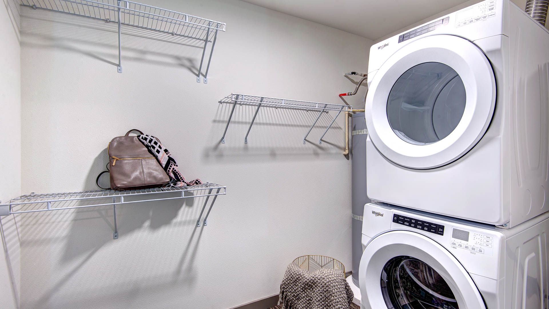 Laundry room at Lane Apartments