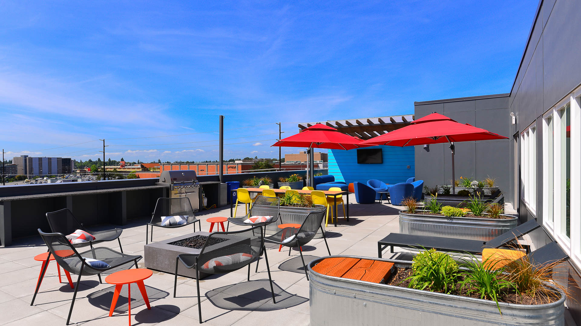 Roof deck at Lane Apartments (4 of 4)