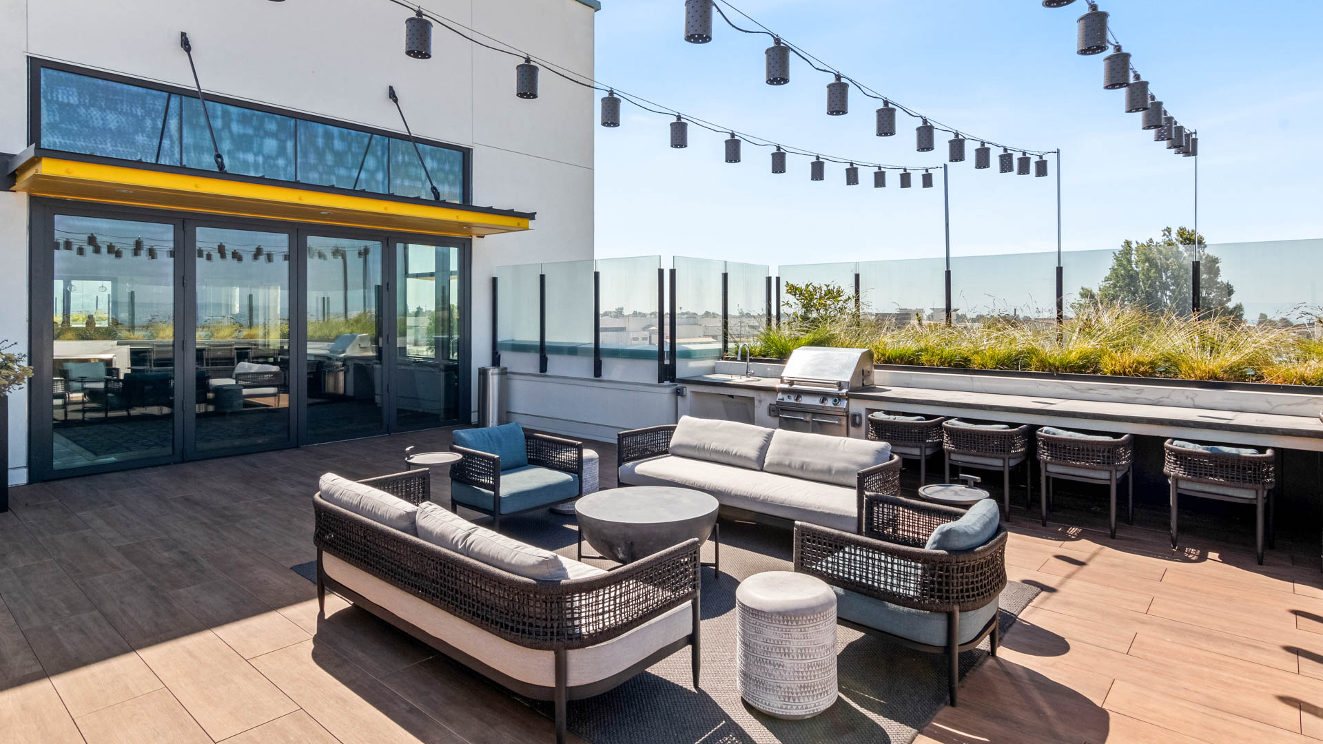 Roof deck at Aero Apartments (1 of 2)
