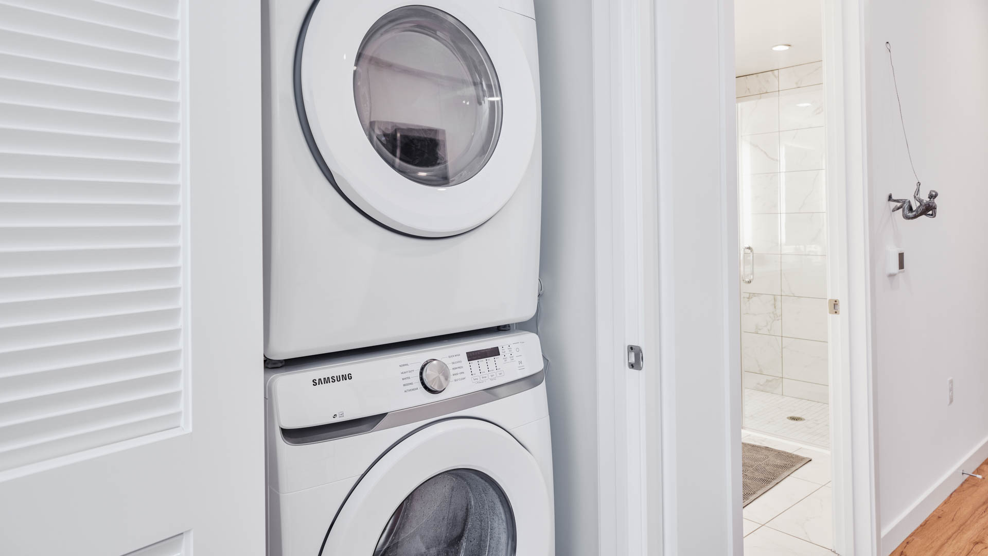 Laundry room at Aero Apartments
