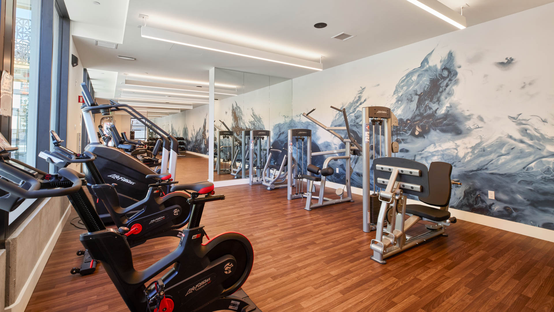 Gym at Aero Apartments