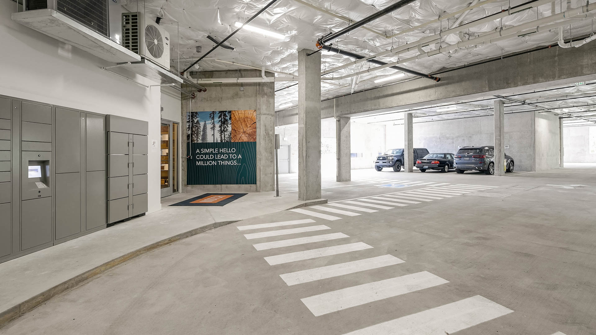 Parking at Notch Apartments