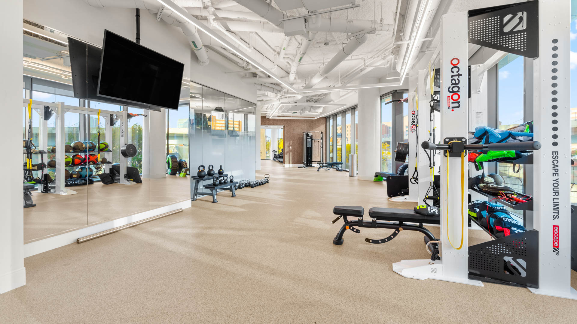 Gym at Alcott Apartments (2 of 5)