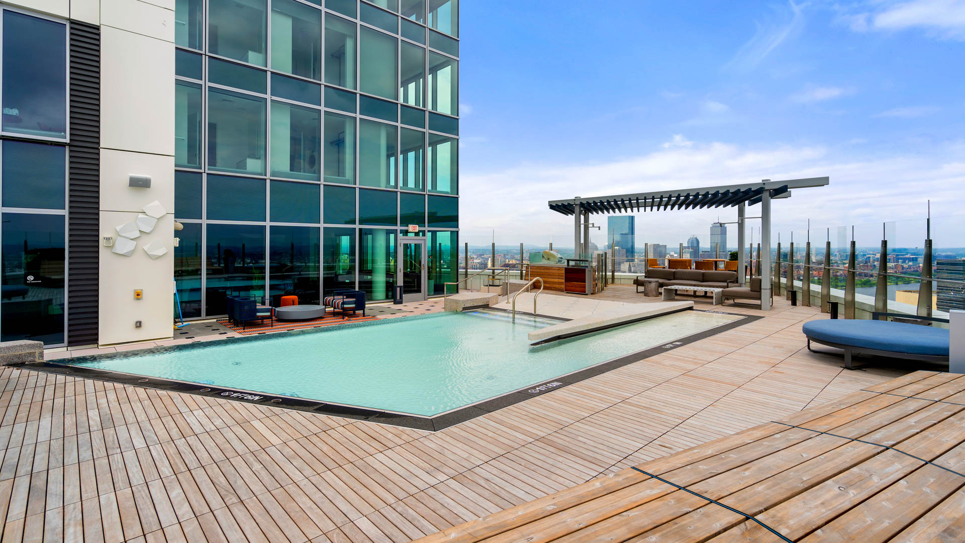 Pool at Alcott Apartments (1 of 2)