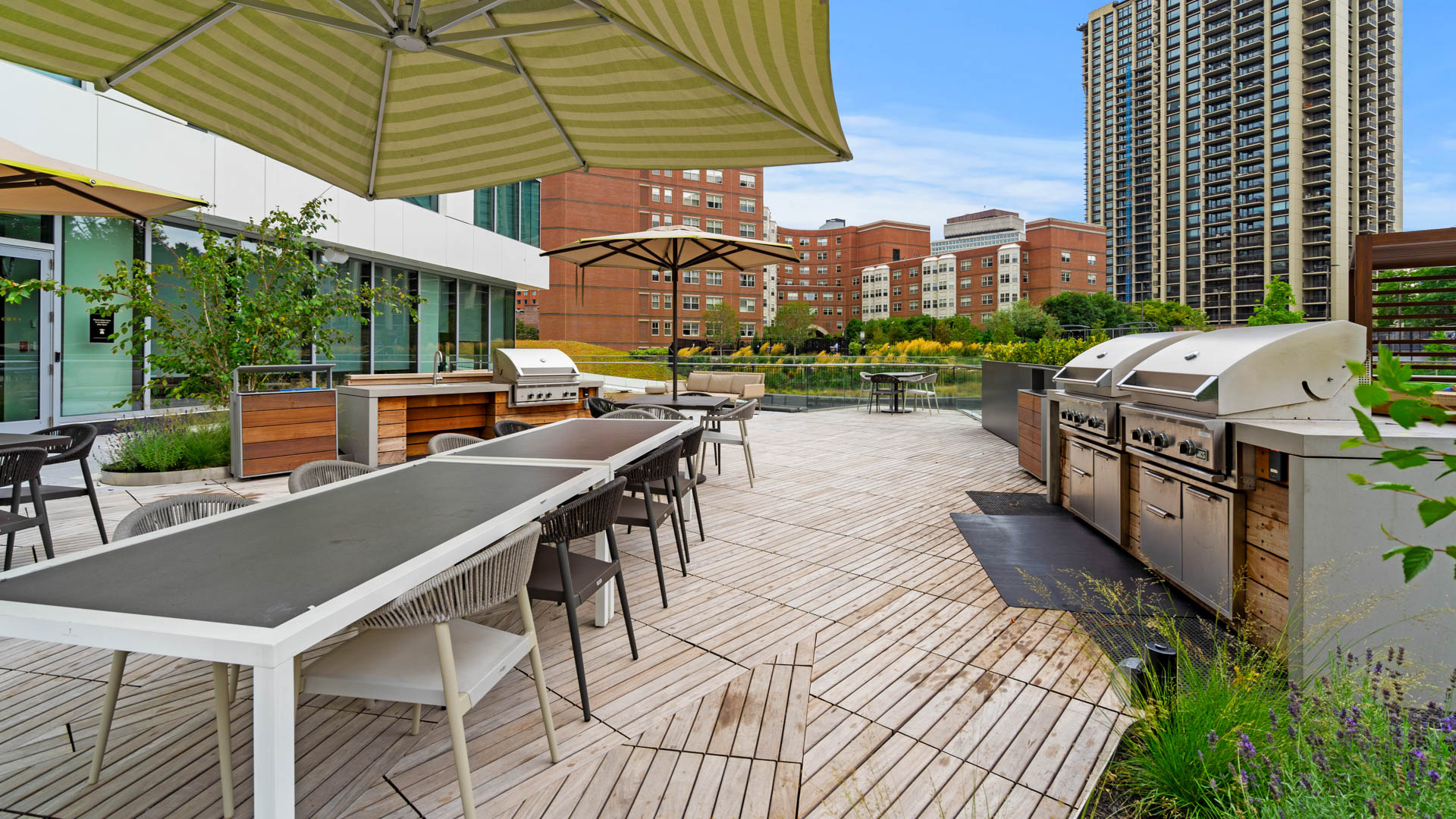 Grill area at Alcott Apartments (1 of 2)
